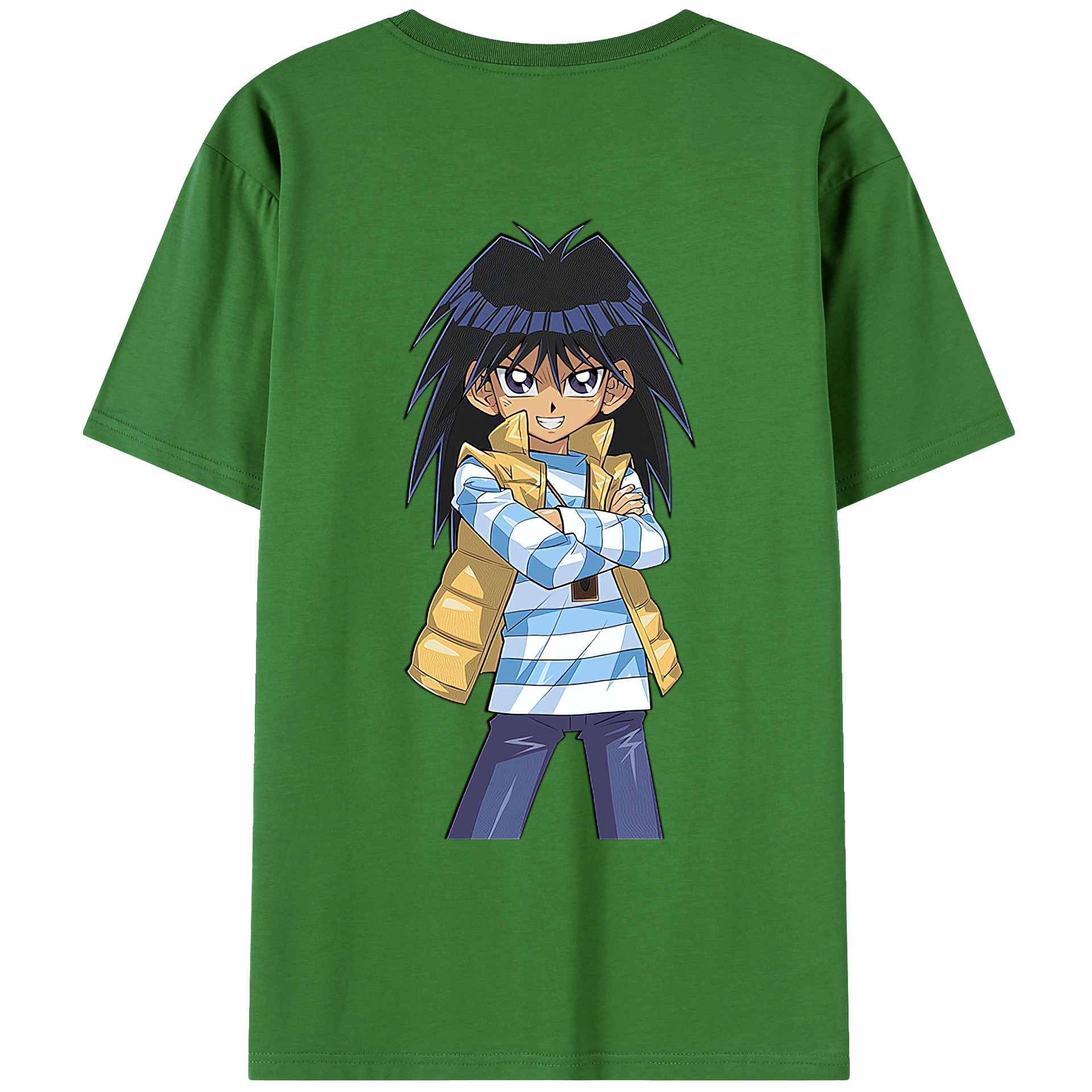 （画像用） 遊☆戯☆王 Yu-Gi-Oh! レディース半袖Tシャツ(バックプリント)
